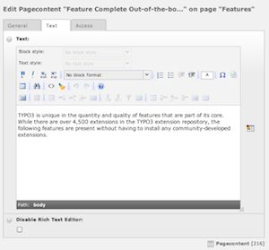 Editor de  texto enriquecido más rápido