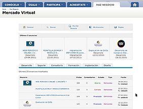 Mercado virtual de servicios TIC en Castilla-La Mancha