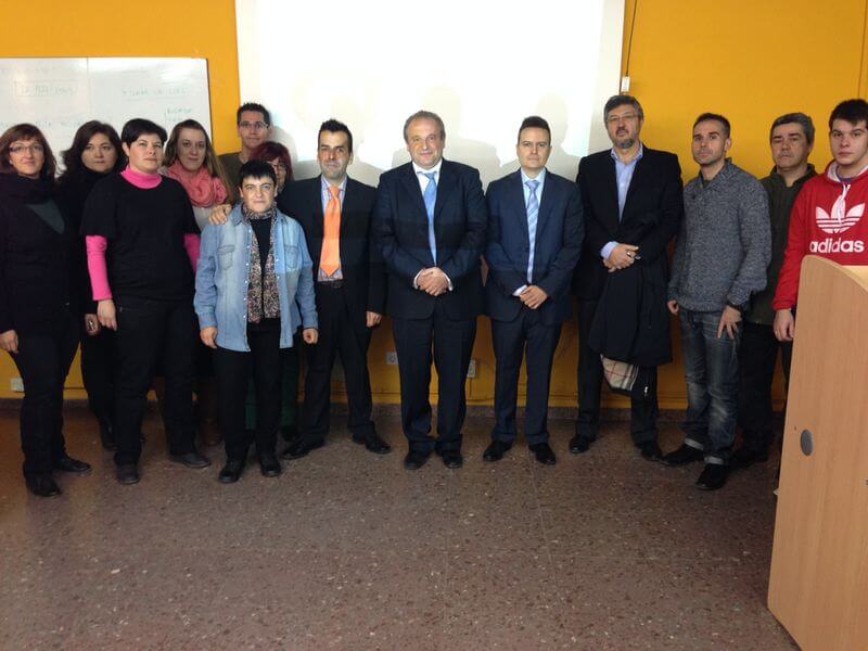 imagen inauguración escuela taller de profesionales digitales, curso generador contenidos