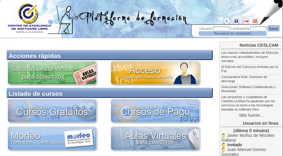 Plataforma de formación