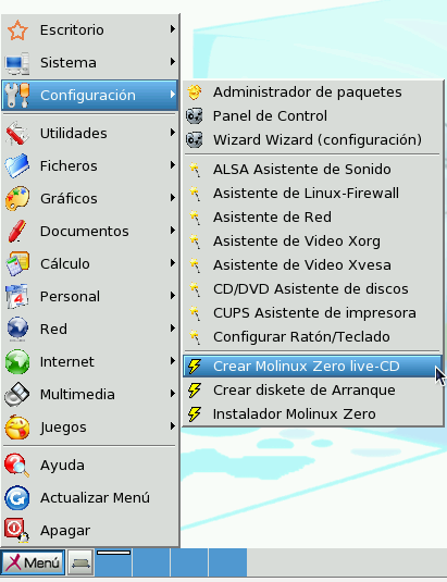 Creando la imagen