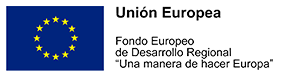 Logo Unión Europea. Fondo Europeo de Desarrollo Regional